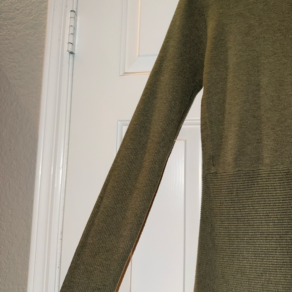 Anthropologie Olive Open-Front Cardigan - Picture 6 of 11